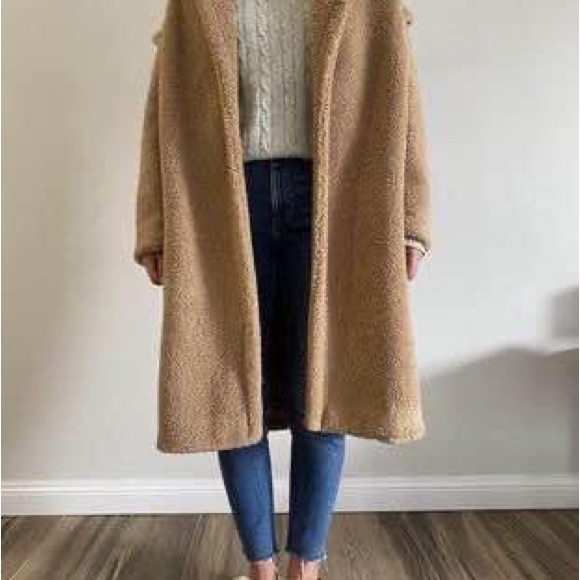 Authentic MAJE Teddy Coat - size XS- S - Picture 7 of 11